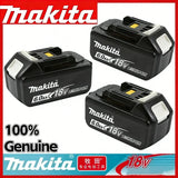 Original Makita battery, 18V 6.0Ah rechargeable battery, power tool BL1830 BL1840、BL1850、BL1860B、 Makita 18V lithium battery