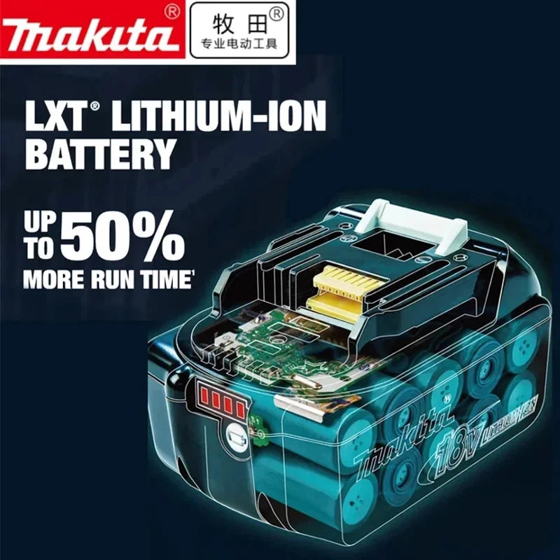 2026 Original Makita 18V LXT Lithium Battery 9.0Ah/6.0Ah/5.0Ah for BL1890 BL1860B BL1850 & DDF487