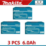 100% Original Makita Battery 18V Rechargeable Battery Replacing Makita BL1830BL1840BL1850BL1860B Power Tool Battery