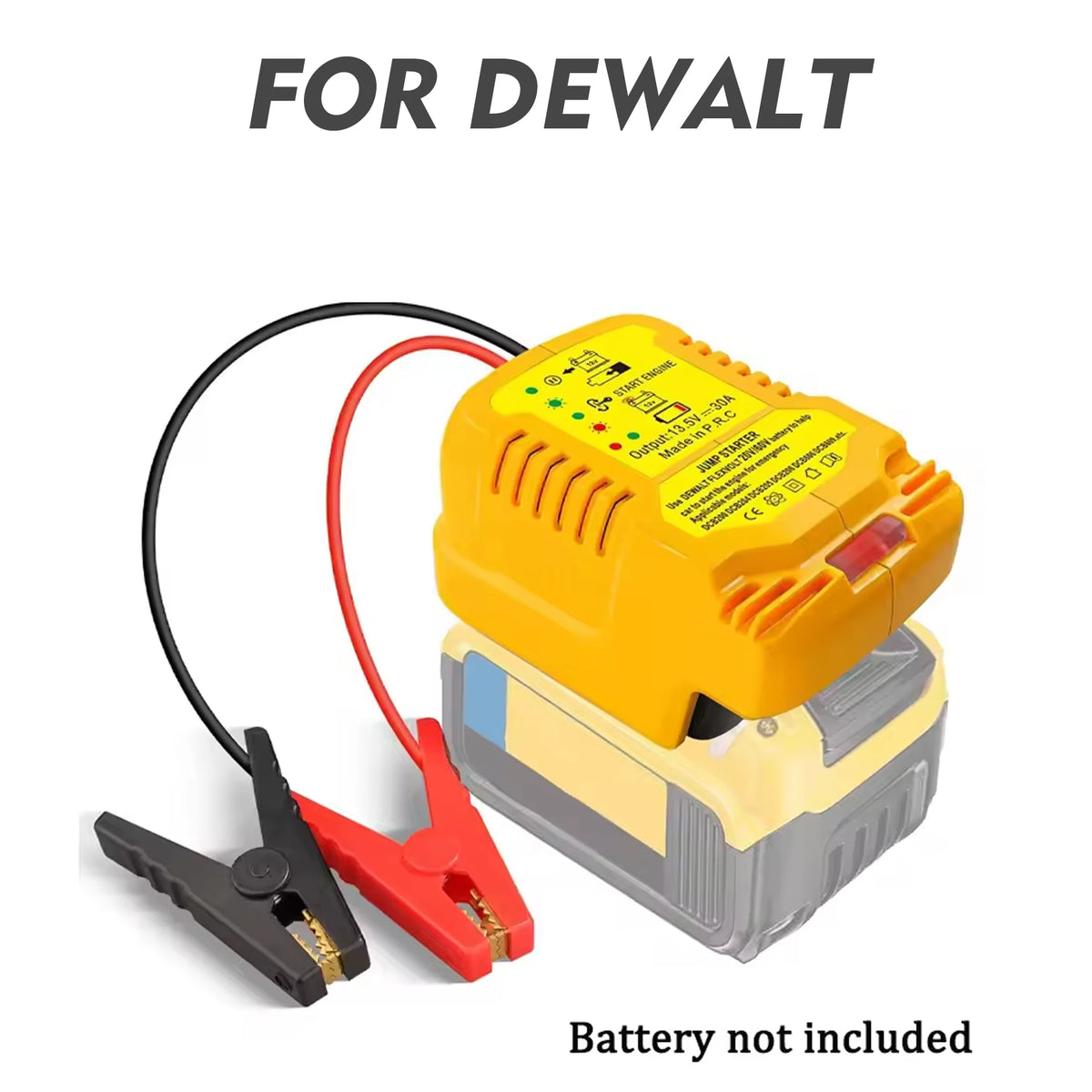 Car Jump Starters Adapter for Makita 18V Battery 11 Gauge Car Battery Jump Starter Automotive Booster Cables Car Using Tool