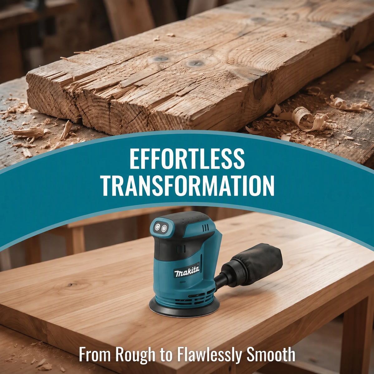 2026 Makita DBO180Z 18V Cordless Random Orbit Sander Woodworking Putty Polishing Tool for Home DIY Repair Use System