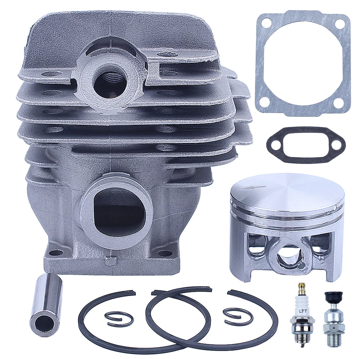 44.7mm Nikasil Plated Cylinder Piston Seal Gaskets Kit For Stihl 026 026pro Ms260 Big Bore Chainsaw Top End Replacement Parts