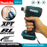 Makita DTD172 18V LXT Cordless Brushless Impact Driver 180 N·M T-Mode Electric Drill for Wood And Bolt Driving