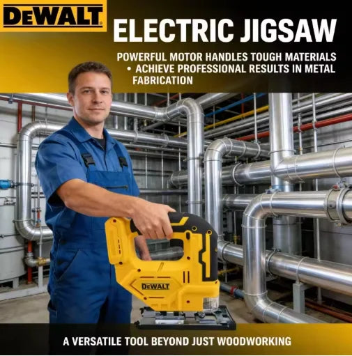 Dewalt 2700RPM Brushless Curve Saw, 20V Cordless Electric Jig Saw, Portable Multifunction Adjustable Woodworking Power Tool