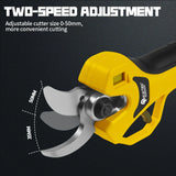 Electric Goddess Brushless 50mm Electric Pruning Shear Cordless Fruit Tree Bonsai Electric Scissors For Dewalt 20V Battery Pin