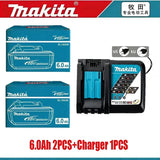 NEW Original Makita 18v 6Ah for Makita 18V Battery BL1830B BL1850B BL1850 BL1840 BL1860 BL1815 Replacement Lithium Battery