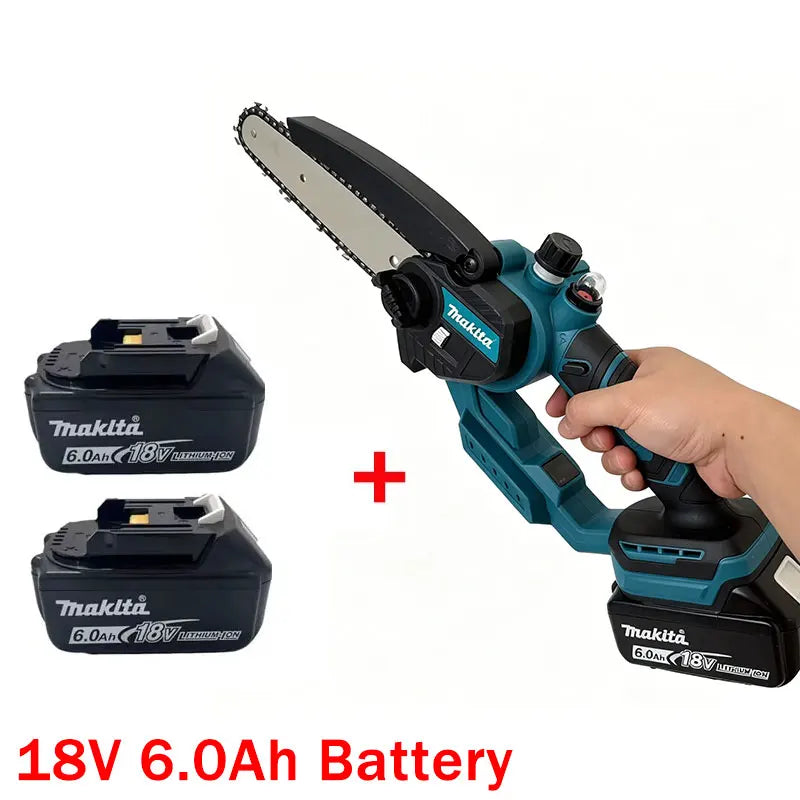 Makita Cordless Mini Electric Chainsaw 18V Brushless Handheld Pruning Saw Compatible with Makita 18V Battery for Branch Cutting
