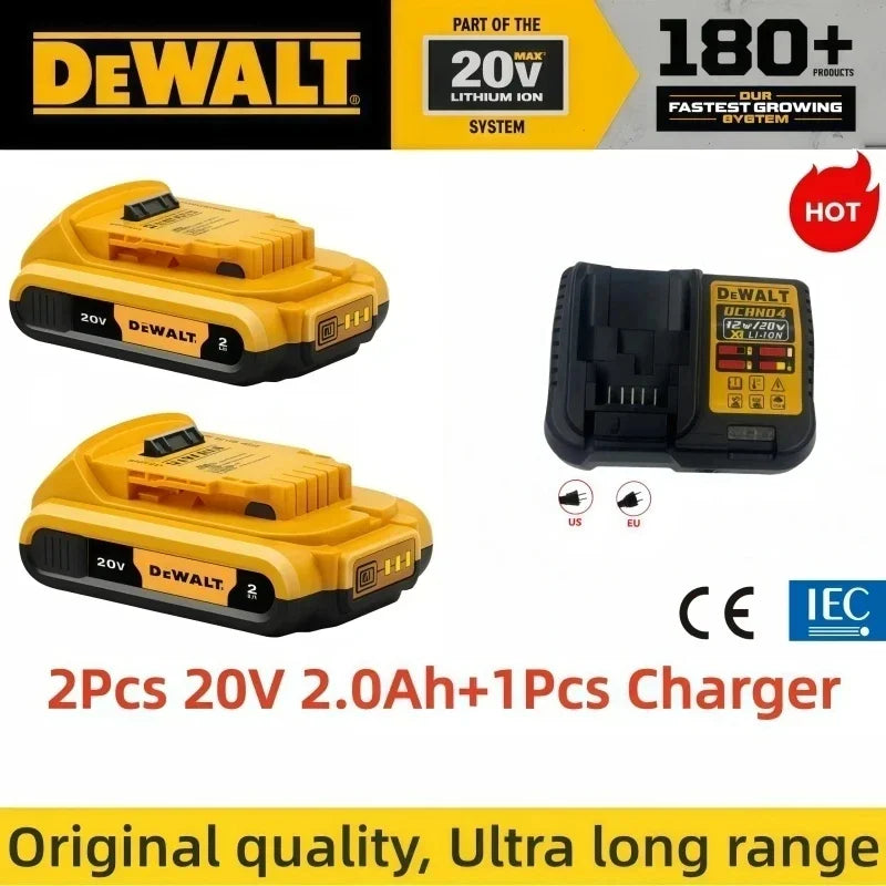 6Ah 9Ah DeWALT 100% Original Battery 20V/60V MAX FlexVolt for DCB606 DCB205 DCB206 DCB209 DCB182 Power Tool with Battery