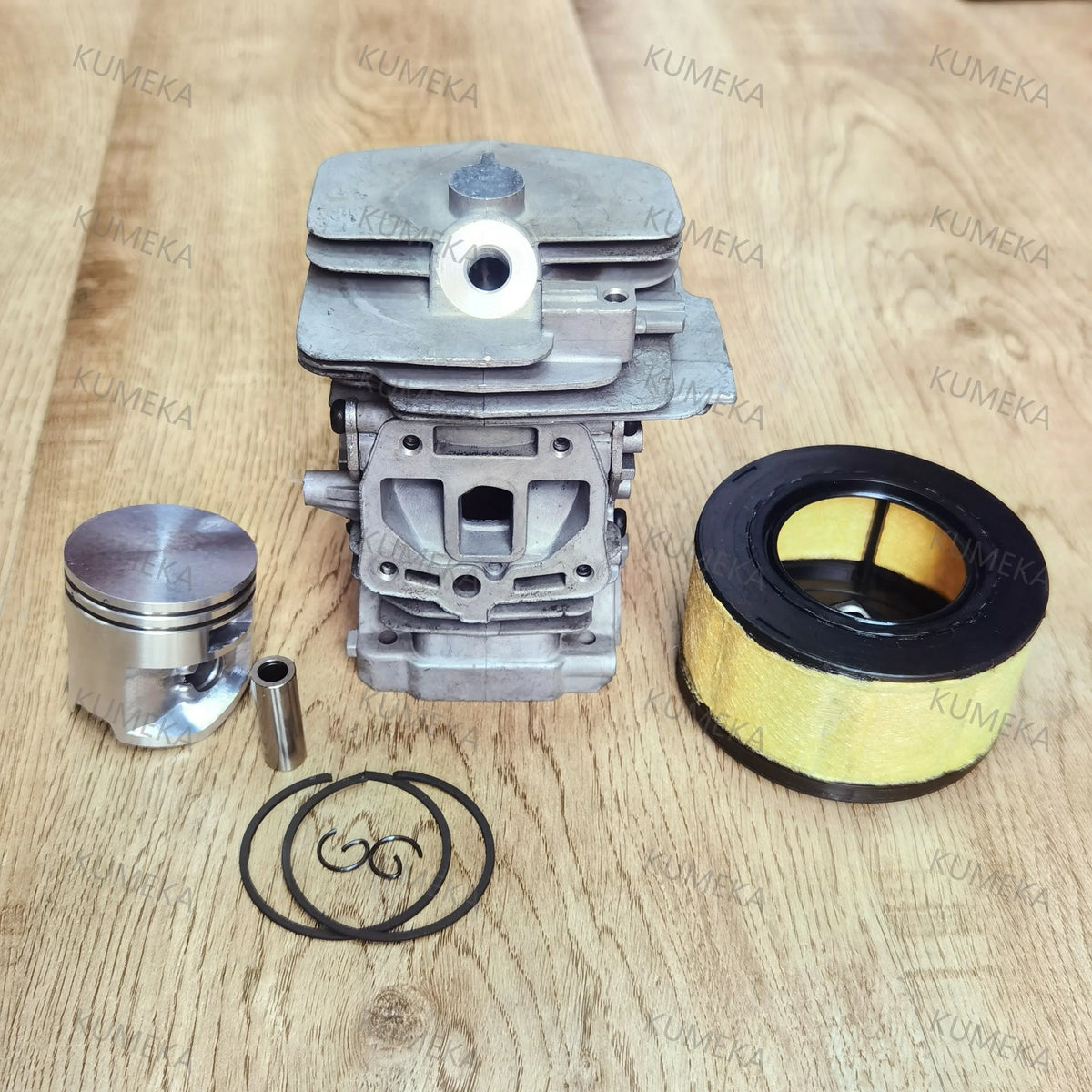 KUMEKA MS251 Cylinder 44MM With Air Filter Set Fits For Stihl MS251 Chainsaw Accessories