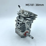 38mm 40mm Engine Motor Cylinder Piston Crankshaft Fit For Stihl MS171 MS181 MS181C MS211 MS211C Garden Tools Gas Chainsaw Parts