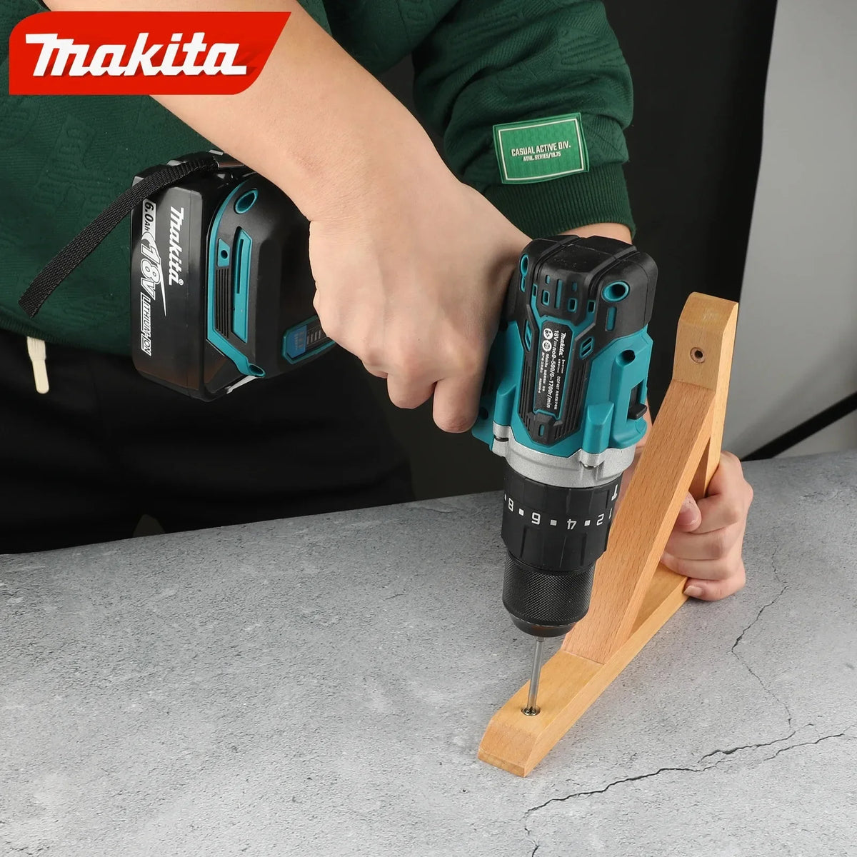 Makita DDF487 18V Brushless Cordless Drill Driver 60N Torque Chuck For Furniture Assembly And Tightening Bed Frame Bolts