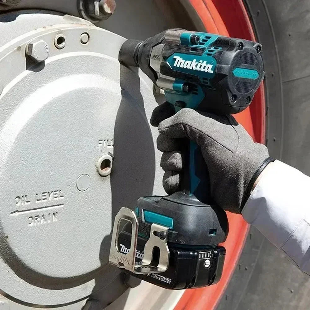 Makita 18V Brushless Impact Wrench DTW700 Cordless Power Tool For Vehicle Tire Repair And Truck Workshop Maintenance Work