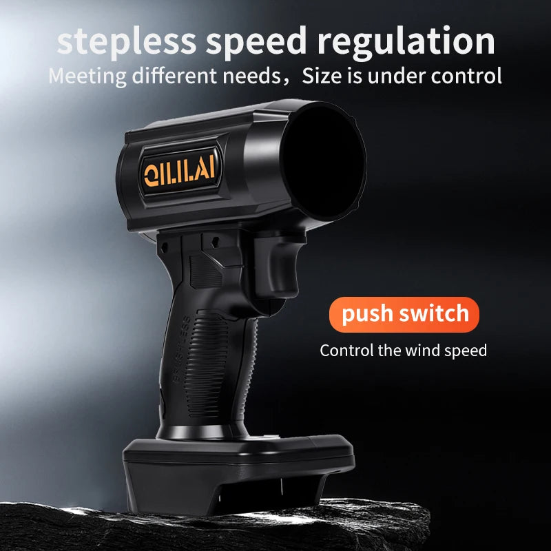 50MM Car Wash Air Gun Turbo Jet Fan Electric POWERFUL BLOWERS Car Violent Dryer forMakita/forMilwaukee/forDewalt No Battery