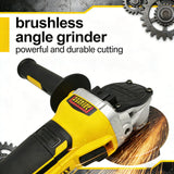 DeWalt DCG405 Brushless Lithium Angle Grinder, Electric Polisher, Metal Cutting & Polishing Tool, NO battery