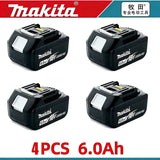 18V 6.0Ah Makita Battery Original Lithium Ion Rechargeable Battery 18V 6.0Ah Replacement Battery BL1860 BL1850 BL1860B DDF487