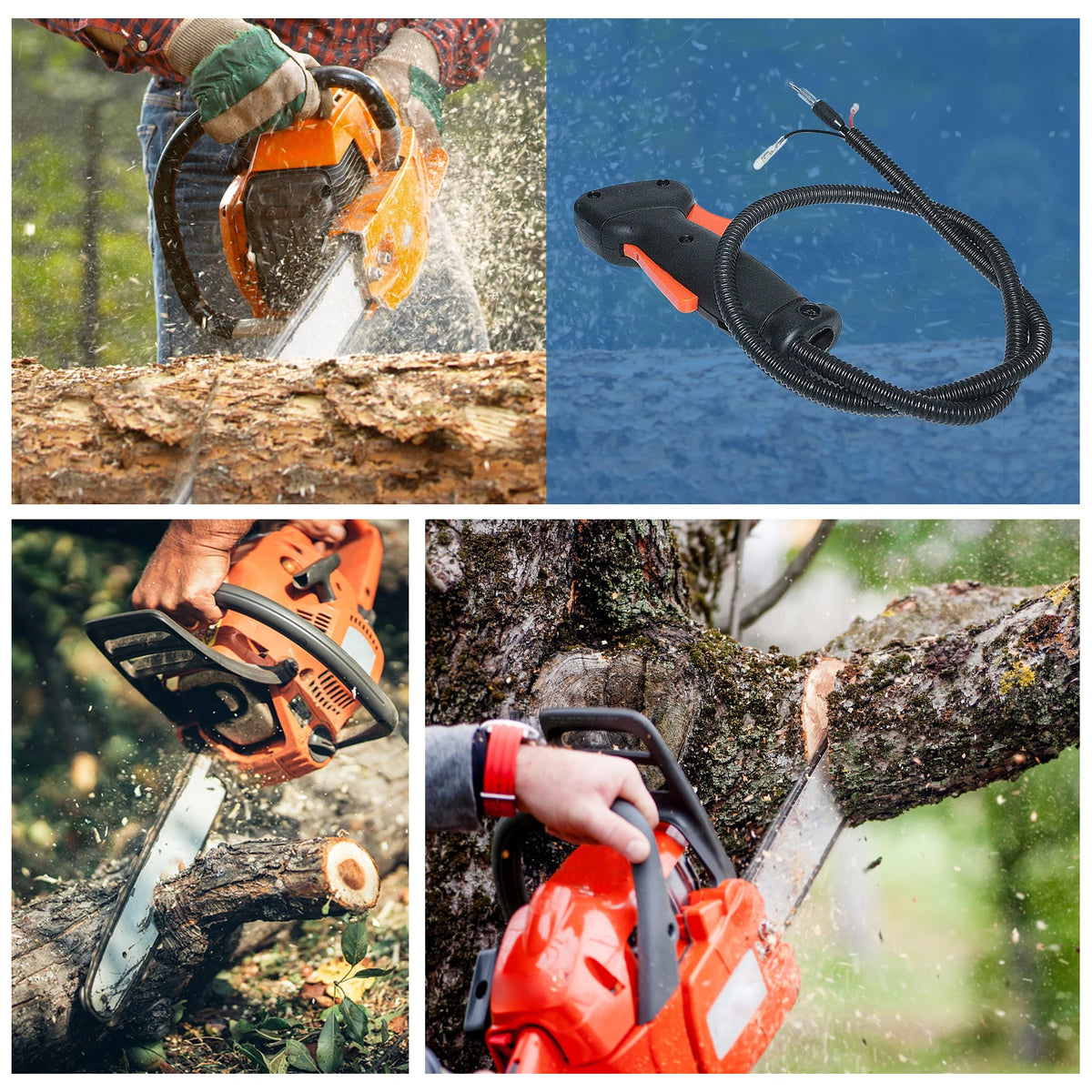 For Stihl FS120 FS200 FS250 FS120R FS200R FS250R FS350 BT121 SP200 Trimmer Brush Cutter Throttle Control Cable Switch Handlebar
