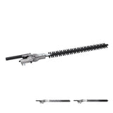 Hedge Trimmer Head 9 Spline High Pole Brush Grass Cutter Head Harvester Mower For Garden Tools Spare Parts