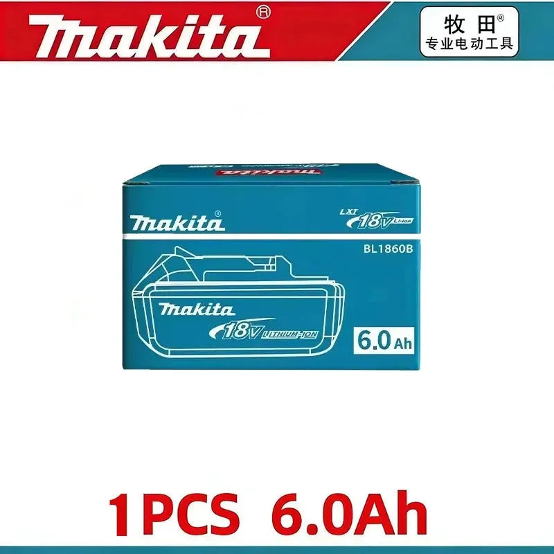 NEW Original Makita 18v 6Ah for Makita 18V Battery BL1830B BL1850B BL1850 BL1840 BL1860 BL1815 Replacement Lithium Battery