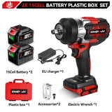 ONEVAN 8000RPM 2800N.M Brushless Electric Impact Wrench Cordless Car Repair Screwdriver Drill Power Tool For Makita Battery Pin