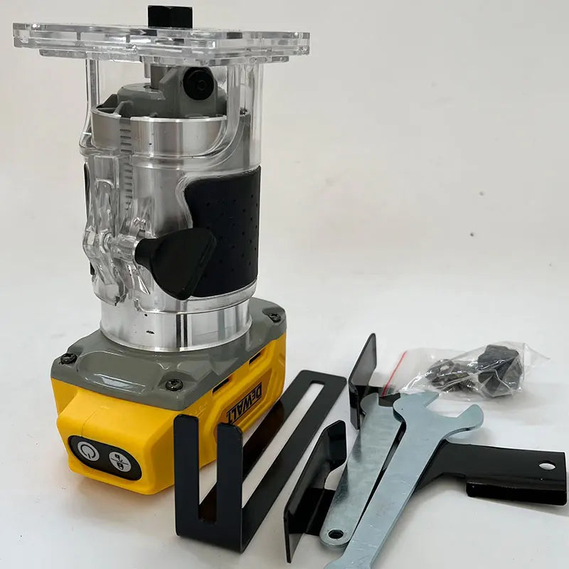 Dewalt 33000RPM Brushless Electric Trimmer Cordless Woodworking Trimming Machine Wood Router Milling Engraving Slotting Machine