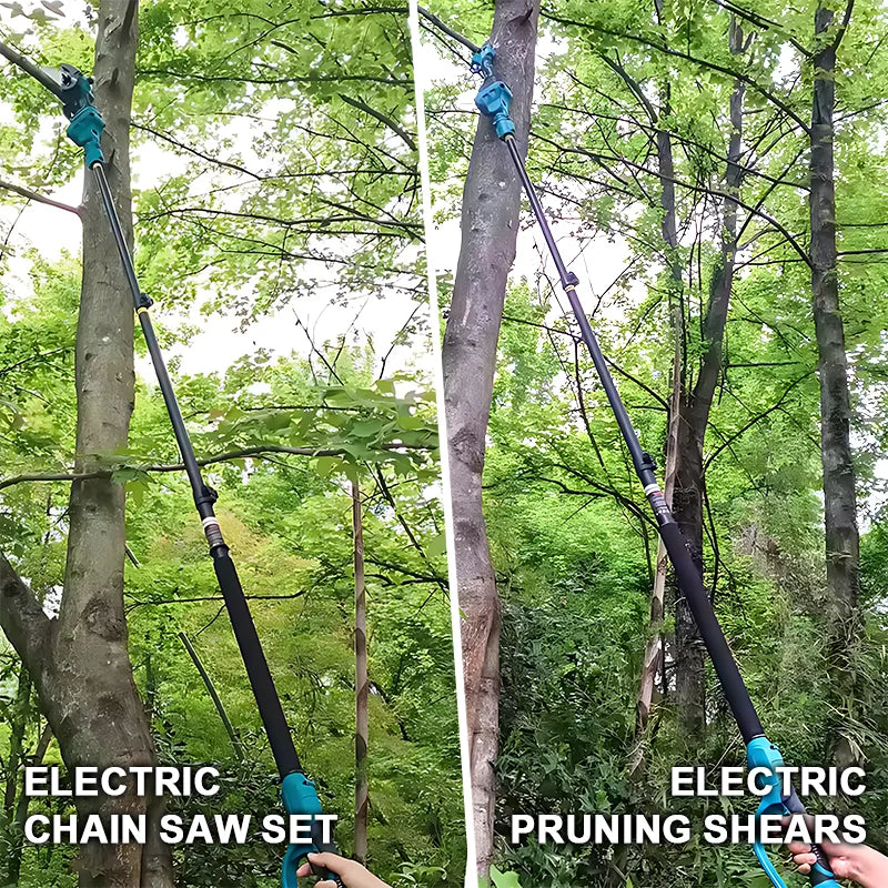 Electric Chainsaw Brushless Telescoping Pole 3 IN 1 Pruner High Branch Saw Garden Tree Pruning Tools For Makita 18V Battery Pins