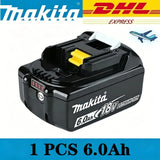 2026 Original Makita 18V LXT Lithium Battery 9.0Ah/6.0Ah/5.0Ah for BL1890 BL1860B BL1850 & DDF487