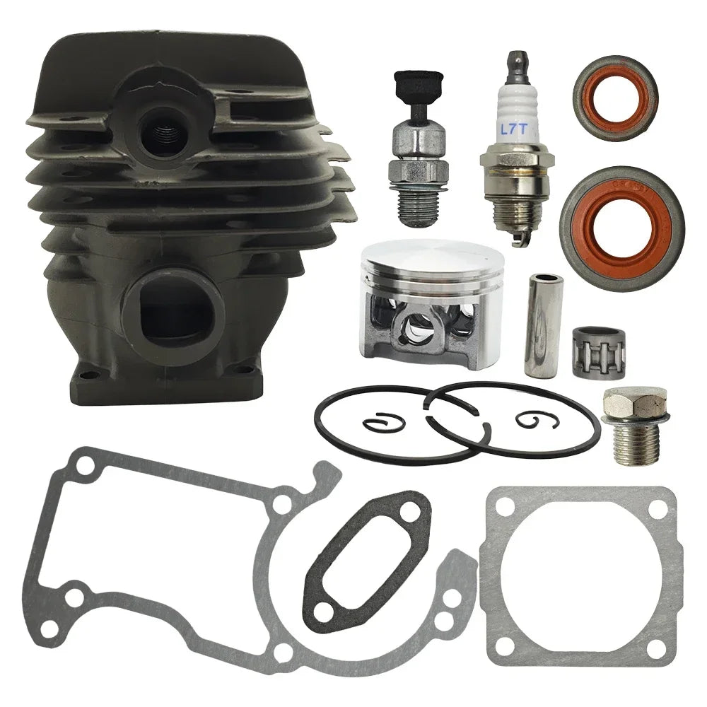 Bore 44.7mm Nikasil Plated Cylinder Piston Kit For Stihl 026 MS260 MS260C 026PRO motosierra gasolina Garden Accessories