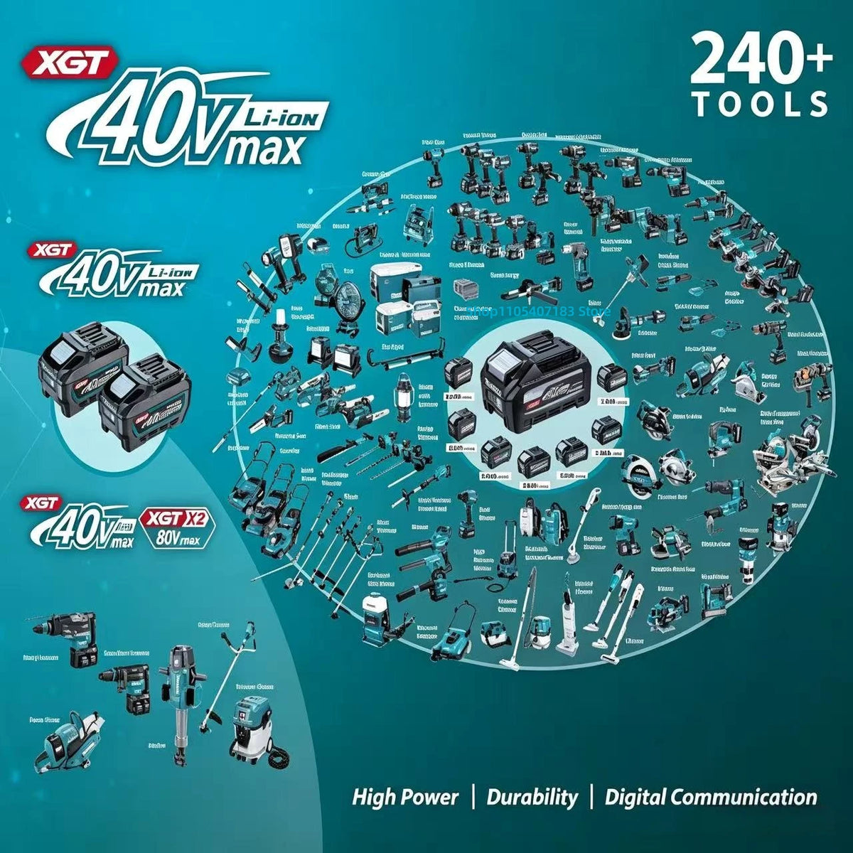 Makita 18V 5.0Ah Battery BL1850B BL1860B With DC18RC Charger Combo 100% New High Quality For DDF485Z DHP487 DTD149Z LXT Tools