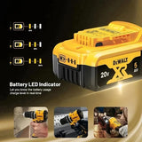 Original MAX Flexvolt DEWALT 20V 60V Battery, for DCB606 DCB205 DCB206 DCB609 Power Tool Battery, DEWALT 5AH 6AH 9AH Battery