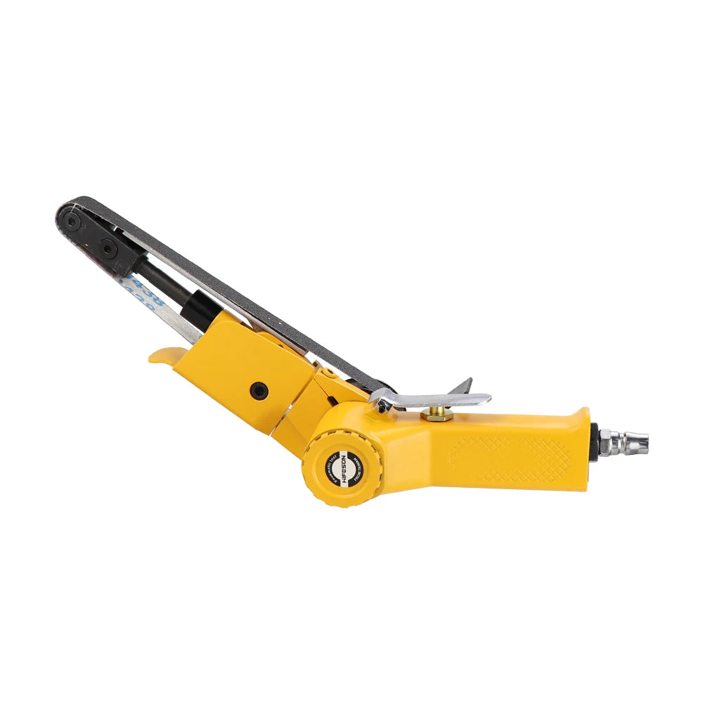 HIFESON 3/8" Pneumatic Belt Sander Air Belt Grinder Sanding Machine For 10x330mm 20x520mm