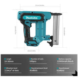 Makita Cordless,100-Nail Capacity, Ideal for Flooring, Shelving & DIY Wood Projects 18V Lithium-Ion Nail Gun, 6.0Ah Battery Tool