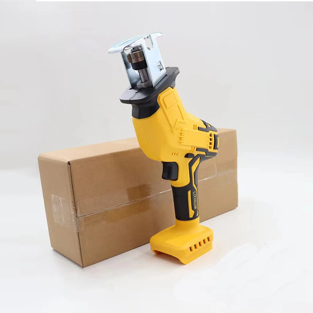 VILASTING Electric Reciprocating Saw Horse Knife Small Handheld Outdoor Cutting Saw For Makita/Dewalt/Milwaukee 18V Battery Pin
