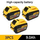 For DEWALT Battery 60V 9.0AH 12.0AH 18.0AH, Rechargeable Lithium-ion Battery, DCB609，DCB118，DCB606，Power Tool Battery