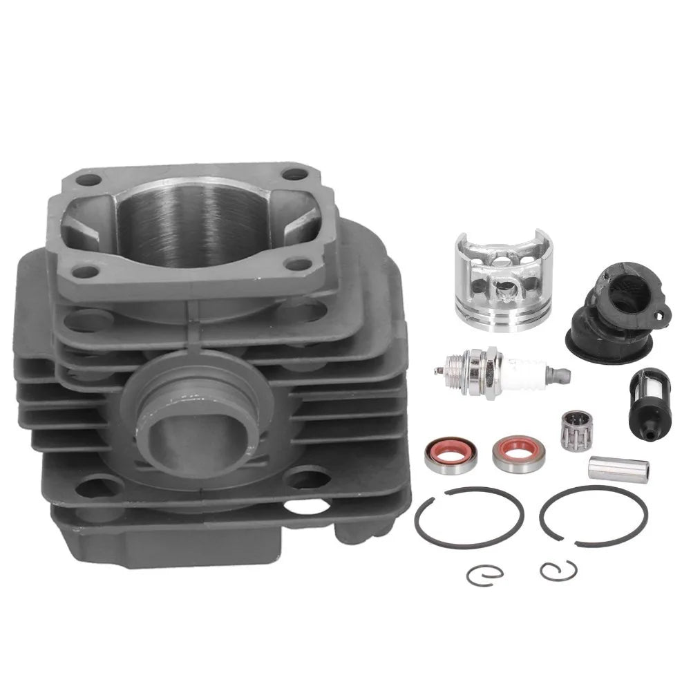 Grey Cylinder Piston Kit Compact Metal Bore Cylinder Kit Easy to Install for Stihl 020 020T MS200 MS200T