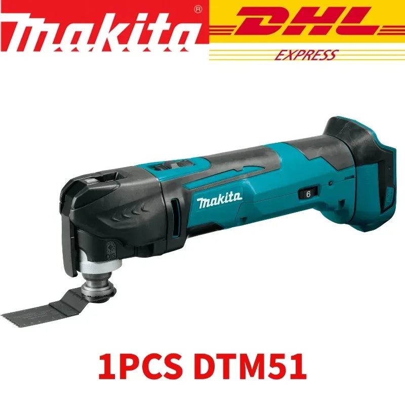 Makita DTM51 18V Cordless Multi-Tool | Variable Speed & Quick-Change System | Sanding, Cutting, Scraping | LXT Battery 18650
