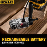 DEWALT DWALRAFT FLEXTORQ® Lighted Modular Right Angle Attachment USB Charge LED Dewalt Impact Drill Power Tool Accessories