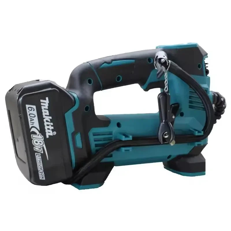 Makita 18V Mini Air Compressor 130PSI 830KPA With LED Light 30-65L Car Electric Air Pump Auto Inflatable Tire Inflator