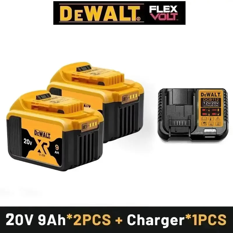 DeWALT 100% Original Battery 20V/ 6000mAh for DCB606 DCB205 DCB206 DCB209 DCB182 DeWALT Power Tool Fast Delivery by Air Freight