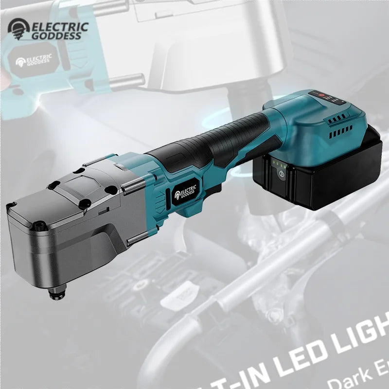 220FT/LBS Electric Wrench Cordless Ratchet Wrench Brushless Motor Hand-held Wrench Electric Tool For Makita 18V Battery Pins