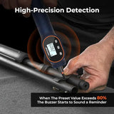 Digital Torque Screwdriver 7.08–70.8 In-lb / 0.8–8 Nm, 1/4' Adjustable Torque Screwdriver Set for Electronics, and Mounting