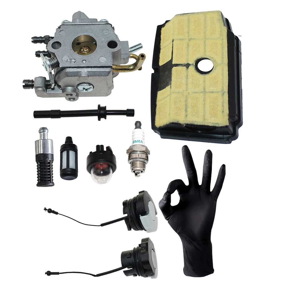 Carburetor & Air Filter Kit For Stihl MS192T,MS192TC,1137 120 0600,C1Q-S103,C1Q-S134,1137 120 0650,C1Q-S257,1137 120 1600