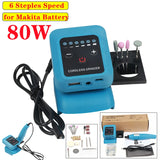 80W Electric Grinder Mini Electric Grinder 18000r/min Home DIY For 18V-21V Makita Lithium Battery Reverse Steples Speed Adjust
