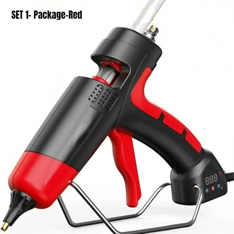 300W Professional Hot Melt Glue Gun Digital Adjustable Temperature Use 11 Mm Glue Sticks Industrial Tools Silicone Gun with Plug