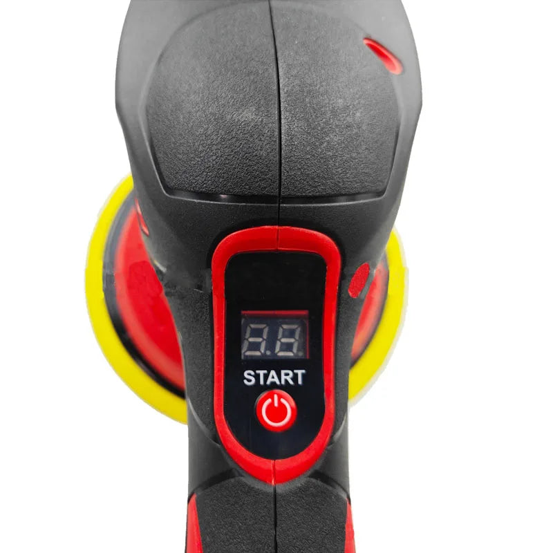 Fit for Milwaukee 18V Battery Cordless Car Polisher 8 Gears Electric Auto Polishing Machine Waxing Sanding Sealing Power Tools