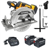 1500W Brushless Circular Saw 6.5 Inch Cordless Electric Saw 165MM Stone Woodworking Cutting Power Tools For Makita 18V Battery