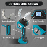 Electric Goddess Brushless 50mm Electric Pipe Scissor For Makita 18V Battery Pin PPR Cutting Plumbing Water Pipes Shear