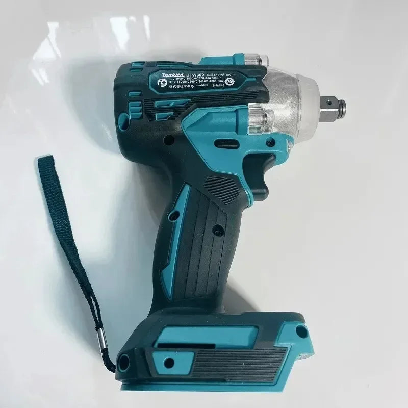 Makita DTW300 18V Cordless Impact Wrench Set - 330Nm Brushless Motor for Car Maintenance & Tire Change（bare tool）