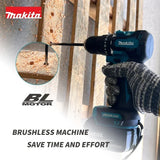 Makita Original. DDF487 Cordless Driver Drill Brushless Electric Impact Screwdriver Rechargeable Power Tool 18V