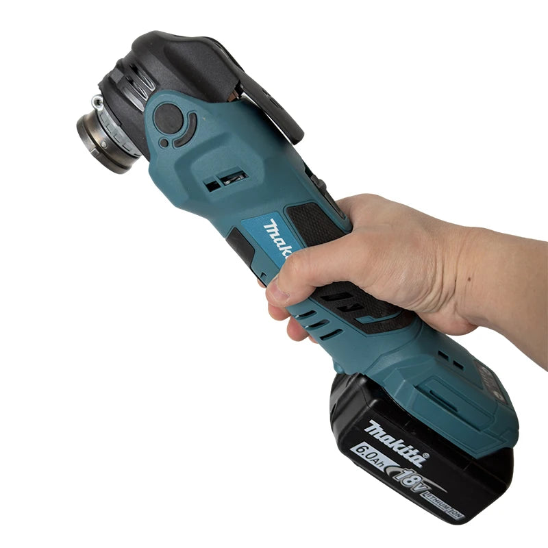 Makita Brushless Oscillating Multi Function Tool Electric Saw With Trimmer/Shovel/Cutting Woodworking Tool 18V Battery