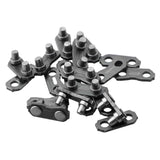 100pcs Stihl OREGON 0.404" 0.325" 3/8" 3/8"LP Pitch Chain Lock Connector Joining Links Tools Repair Kit For Electric Chainsaw